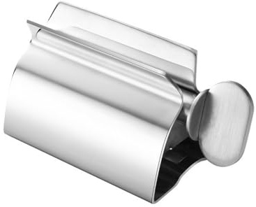 Presse-tube rotatif manuel en acier inoxydable 304 – Rouleau tubulaire pour dentifrice, crème pour les mains et pommade, sans déchets et facile à utiliser, convient pour les cosmétiques et crèmes