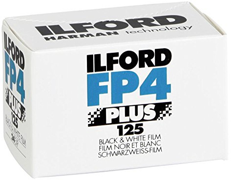 Ilford FP4 Plus Schwarz-Weiß Druckfolie 135 (35 mm), ISO 125, 24 Belichtungen (1700682)