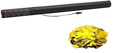The Confetti Maker Elektrische Konfettikanone 80cm Gold Metallic
