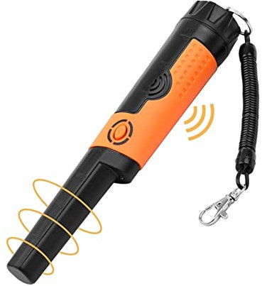 VVHUDA Metal Detector Metal Detector Handheld Small and Convenient Treasure Hunter Metal Detector with Switchable Buzzer Vibration for Detecting Gold, Coin, Treasure small gift