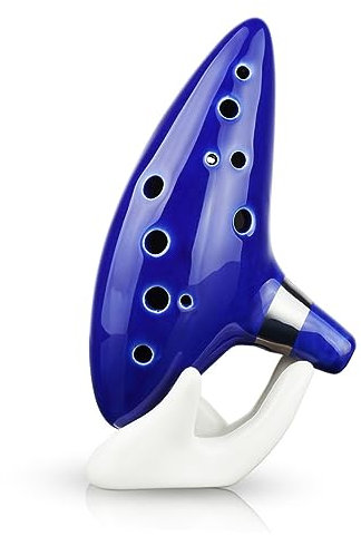 Artibetter Zubehör Für Okarina Flötenhalter Handgeformter Halter Ocarina-display-zubehör Okarina-halter Wenwan-buddha Keramik Weiß