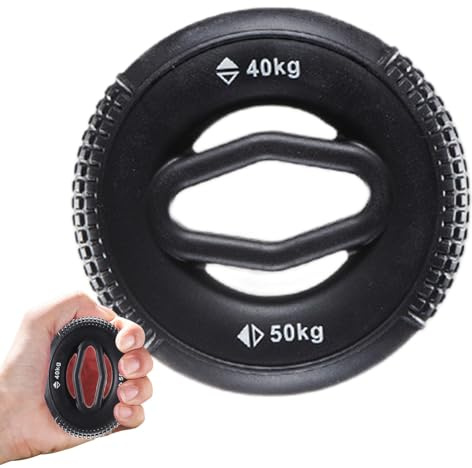 Silikon Handtrainer - Krafttrainingsringe Unterarmtrainer | Robuster Grifftrainer | Unterarmtraining Zubehör zu Hause oder im Gymna