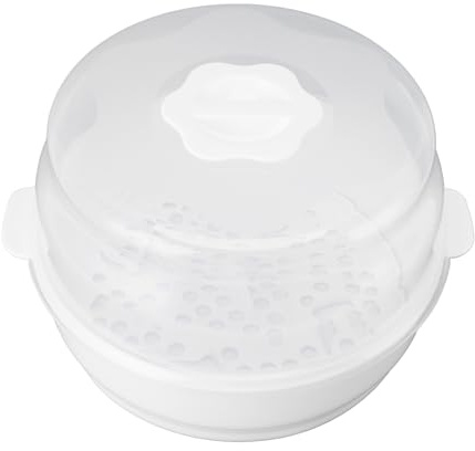 Srliya Sterilisierbeutel für Babyflaschen, Kompakter Tragbarer Mikrowellen-Dampfsterilisator, Heimreise Im Freien, PP-Material, 29 X 26 X 17,5 cm