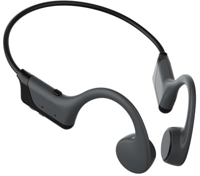ANSTEN Cuffie Conduzione Ossea– 2025 Auricolari Conduzione Ossea Bluetooth 5.4, 12 ore di durata della batteria, IPX7 impermeabile, Open Ear cuffie running per sport, ciclismo e fitness
