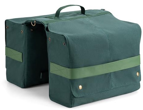 JXXUIRUIEEN Valise à vélo Sacoches de Selle arrière de vélo, sacoches de Porte-Bagages, sacoches de Route for VTT(Vert)