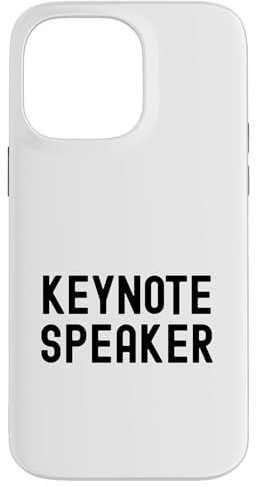 Keynote Speaker | Conference Speaker | Faculty Keynote Case for iPhone 14 Pro Max
