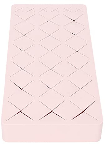 Xiuganpo Soporte para Lápiz Labial, Vitrina de Maquillaje de Silicona para Organizador de Lápiz Labial, Vitrinas de Cosméticos, Soporte para Brochas de Maquillaje con 24 Ranuras para Organización de
