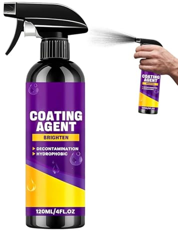 Spray Recubrimiento Auto - 120 ml Removedor Para Manchas De Pintura - Spray Agente Recubrimiento Para Vehículos | Para Detailing Limpieza Restauración Camión Camping-Car Sedan Pick-Up