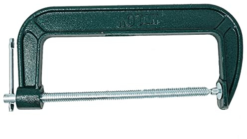 Dapetz ® G-Clamp 10 250mm Cast Iron Frame Heavy Duty Clamp Professional Strong Corrosion Resistant DIY Tool for Metal Building Woodworking Carpentry