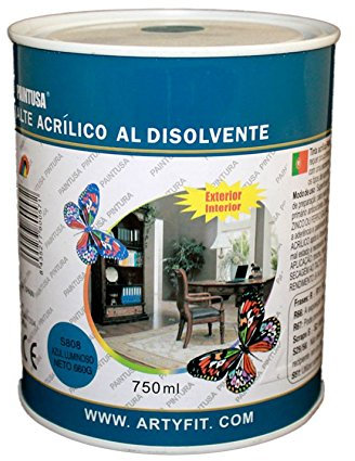 Paintusa - Esmalte acrílico al disolvente S808 azul luminoso 750 ml