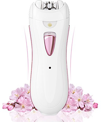 Epilator Women Facial Hair Remover Mini Cordless Rechargeable for Bikini Zone Lady Beard Face Intimate Area