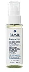 Rilastil Olio Smagliature, Emolliente, Lenitivo e Protettivo con Oli di Mandorle Dolci, Rosa Balsamina, Tutti i Tipi di Pelle, Confezione da 100ml