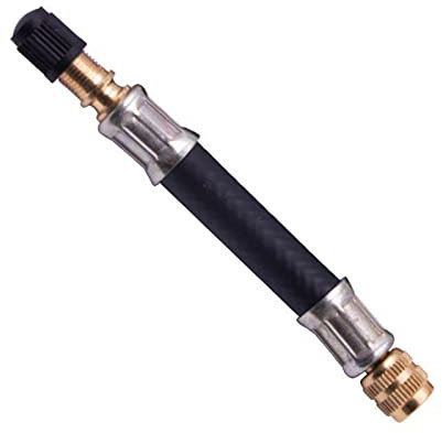 Ventilverlängerung Reifen Fahrradpumpe Ventil Verlängerung 210mm Flexible Gummi Auto LKW Motorrad Rad Reifen Ventilschaftverlängerung Autoventil Adapter Reifenventil Auto Reifen- Ventilverlängerung