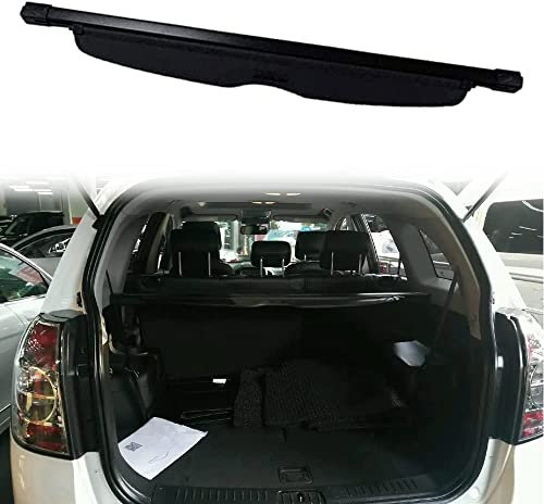 Auto Laderaumabdeckung Kofferraum Abdeckung Rollo für Chevrolet Captiva 2008 2009 2010 2011 2012-2016, Auto Kofferraumabdeckung Rollo Laderaumabdeckung Rollo Ausziehbar Rollo Gepäckraumabdeckung