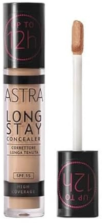 Astra Astra Long Stay Concealer 4 ml per uso professionale per migliorare le prestazioni ad ogni utilizzo con misura o specifica 4 M