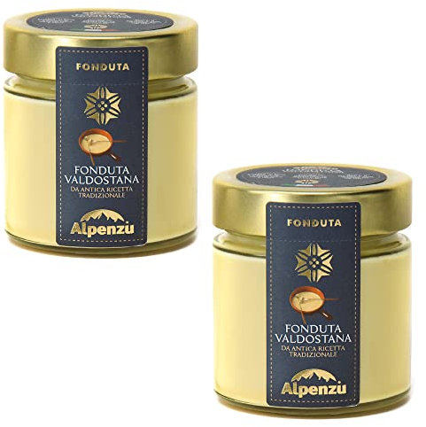 Fonduta di Fontina D.O.P. Valle d'Aosta 230 G - due vasetti di vetro