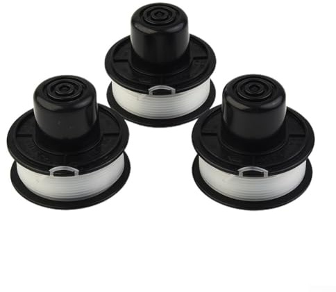 3PCS Trimmer Heads For Black For Decker A6226 Bump Feed Spool GL250 GL310 GL360, Replacement Spool And Line For Bump Feed Spool And Line