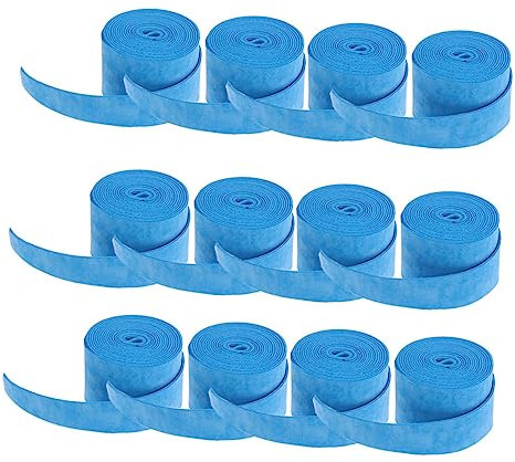 MOBUTOFU 12stücke Tennis-overgrips Aus Hochwertigem Pu-Material Für Tennisschläger Und Badminton Schweißband Zum Schutz des Handgriffs