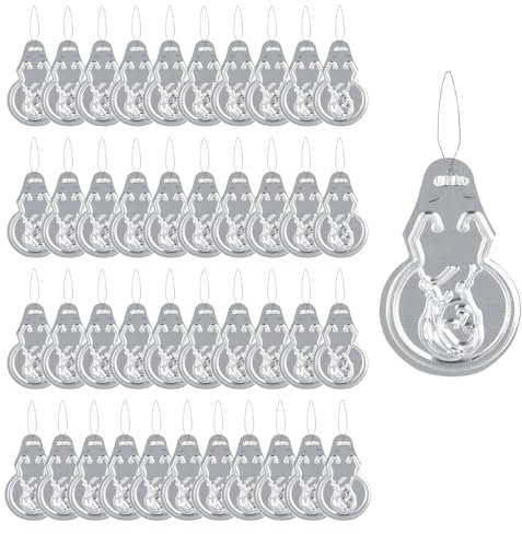 100 Stück Nadeleinfädler, Einfädelhilfe Für Nähnadeln, Aluminium Nadeln Einfädler, Mini Nähen Werkzeuge für DIY Crafts zum Handarbeit Einfache Stickerei Nadeleinfädle, Nähmaschinen