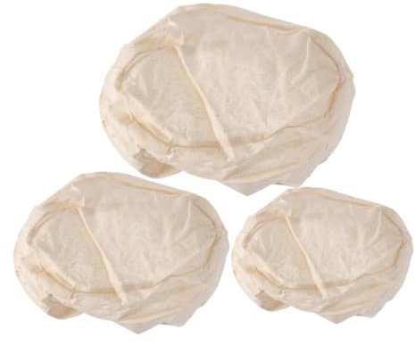IMIKEYA 3pcs Bread Basket Cloth Liner Proofing Baskets for Bread Sourdough Bowl Covers Baking Kitchen Gadget