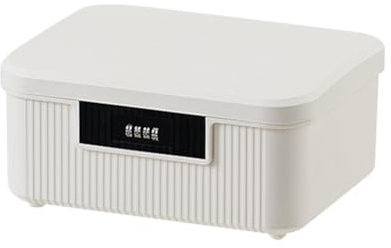 Scatola medica ABS con serratura a combinazione a 2 strati, contenitore richiudibile (16 l/9 l), scatola per medicinali con serratura, armadietto a casa e cassaforte per telefoni cellulari, caramelle