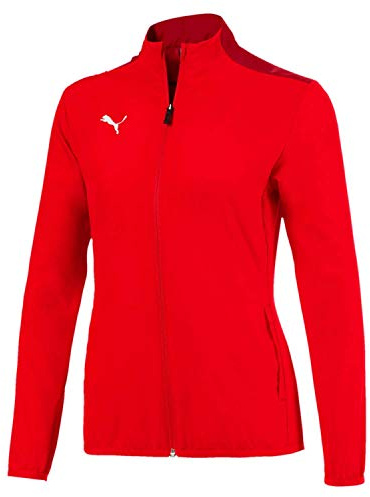 PUMA Damen teamGOAL 23 Sideline Jacket W Trainingsjacke, Red-Chili Pepper, M