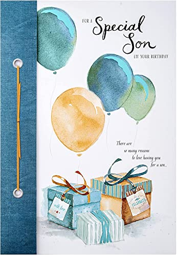 Hallmark Biglietto di compleanno per figlio, design classico illustrato