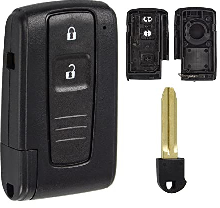 2 Tasten Für Toyota Prius 2004-2009 Corolla Verso Camry Fernbedienung Fob | Ersatz, Smart Autoschlüssel, Fob Abdeckung
