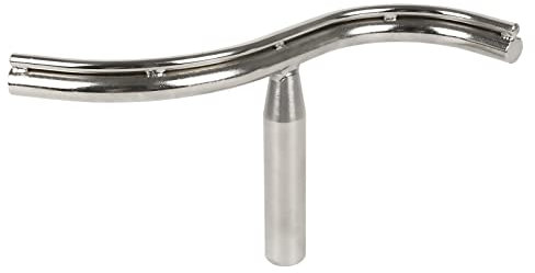 Gebogene Drehmaschine Werkzeugablage für Holzdrehmaschine, speziell geformte Schüssel, Drehmaschine, Drehwerkzeugablage, Holzdrehmaschine, Werkzeugstütze, 2.5 cm Durchmesser Pfosten (25 mm Schaft)