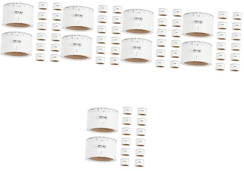 minkissy 250 Stk Schablone Zum Formen Der Augenbrauen Augenbrauen-balance-lineal Augenbrauenschablonen Augenbrauenpuder Augenbrauenlineal Aufkleber Make-up-kits Papier Haupt Weiß Klinge