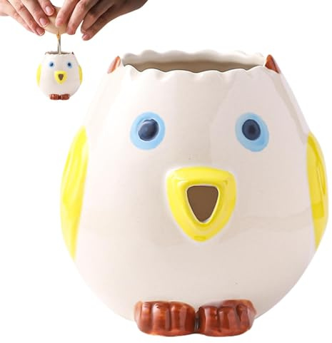 Yolk Separator,Egg Yolk Separator, Ceramic Chicken Shape Egg White Yolk Divider, Practical Household Small Egg Filter Divider, Storage Tank, ute