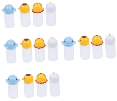 Garneck 16 Stk Sauce Flasche Behälter für tierische Saucen Saucenspender Mini-Essigflaschen Soße plastikflasche kunststoffflasche Saucenflaschen für draußen entzückende Gewürzflaschen