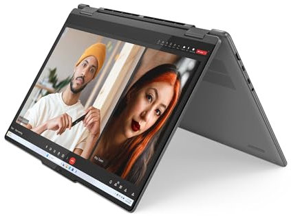 Lenovo Yoga 7 16IML9 16 2-in-1 Laptop | Intel Core Ultra 7 155U | 16GB DDR5-7467MHZ RAM | 512GB M.2 NVMe SSD | Full HD+ Dolby Vision Touchscreen | Windows 11 Home - Grey