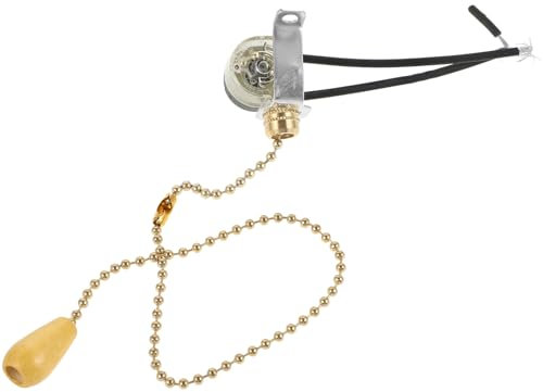 DIYEAH Ceiling Fan Pull Chain Extension 13inch Fan Chain Extender for Ceiling Fans Lights Fixtures Lamp Curtains