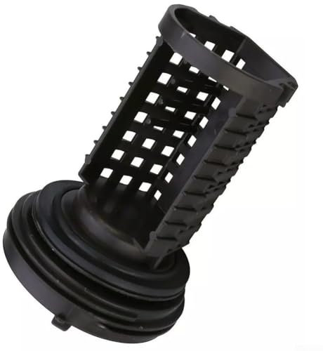 383EER2001A - Filtro de bomba de drenaje para lavadora, pieza de repuesto compatible con múltiples modelos, trampa de pelusa de plástico negro para mantenimiento de electrodomésticos de lavandería (1