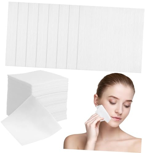 DECOMELODY Make Up Entferner Pads aus Vliesstoff Einweg 400 Stück Reinigungspads für Sanfte Reinigung und Tiefenwirksame Hautpflege bei Make Up Entfernung und Hautreinigung
