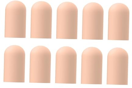MagiDeal 10 pezzi di protezioni per le dita, protezioni per il pollice, protezioni, manicotti per le dita, copertura protettiva per la punta delle dita per il