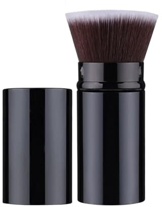 Brocha de Maquillaje Herramienta De Cosmética Retráctil | Pincel Para Colorete Para Mujeres Y Niñas Polvo Suelto Base De Maquillaje Corrector Protector Solar Para Viaje