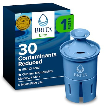 Brita Standard Replacement Water Filter for Pitchers Longlast - 1ct blu
