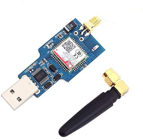 ARCELI USB GSM GPRS Funkmodul Quad-Band, 850/900/1800 / 1900MHz, T USB-Chip Unterstützung 2G Netzwerk SMS-Datenübertragung mit Antenne