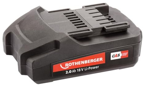 ROTHENBERGER RO BP18/2 Wiederaufladbar Li-HD Akku, 2Ah Kapazität, 18V | 1000001652 | Akku, Akku-Technolgie, Battergie, Akku für Maschinen
