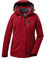 Killtec Damen Outdoorjacke Funktionsjacke mit abzippbarer Kapuze KOW 140 WMN Jckt wasserdicht, Winddicht, atmungsaktiv 00400-rot 54