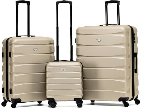 Flight Knight ABS-hartschalenkoffer Kabinen- Und Handgepackoptionen, Die Fur Uber 100 Fluggesellschaften Zugelassen Sind, Darunter Easyjet, British Airways, Ryanair, Virgin Atlantic, Emirates