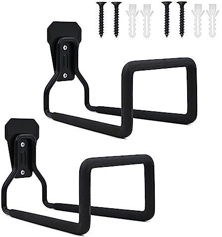 TiKeTaoKe 2er-Pack Gartenschlauchhalter, robuster Schlauchaufhänger, Wandmontage, langlebige Schlauchhaken, ideal für die Aufbewahrung von Wasserschläuchen
