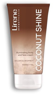 Lirene Iluminating body and face cream Golden Glow Effect 150ml