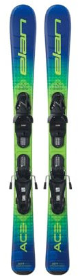 elan Set Ski Jett blau + Bindungen El 4.5 Jungen – Größe 70 – Blau
