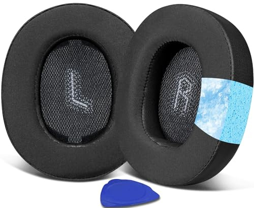 SOULWIT Kühlgel Ersatzpolster Ersatz Ohrpolster für JBL E55BT(E55 BT) Over-Ear Wireless Kopfhörer,Polster mit Geräuschisolierungsschaum