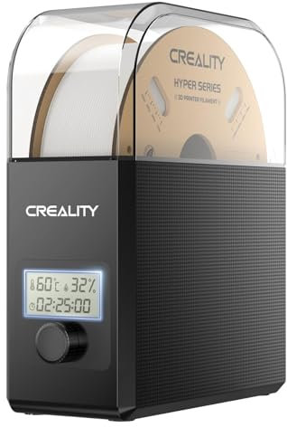 Caja secadora de filamentos Creality Pro 2025, caja secadora de filamento de impresora 3D con ventilador, caja de almacenamiento deshidratadora de filamento de calefacción de 360° para PETG PLA TPU