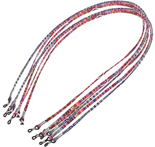 Hoement 6-teiliger Brillen-lanyard Brillenhalter Zum Aufhängen Sonnenbrillenband Brillenband Brillenhalter Brillen-lanyard Sonnenbrillenband