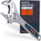 PRESCH Adjustable Wrench 10inch - Laser-Engraved Scale 35mm (Metric & inch) - Precision-Milled for Optimal Grip - Sturdy, Adjustable Spanner